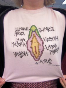 clitoris t-shirt