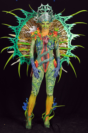 Special effects body painting winner 2014