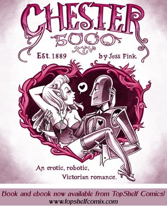 Steampunk Erotic Robot Comics: Every Bit As Amazing As You Imagine -  Sensory Fuse